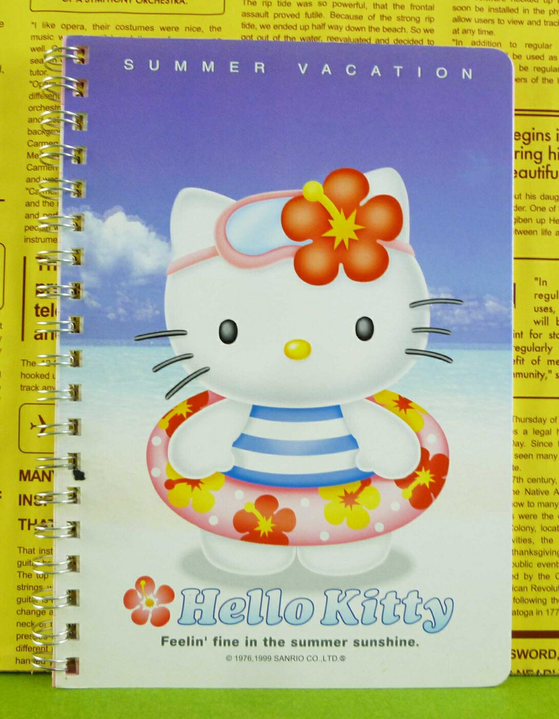 【震撼精品百貨】Hello Kitty 凱蒂貓 筆記本 泳圈【共1款】 震撼日式精品百貨