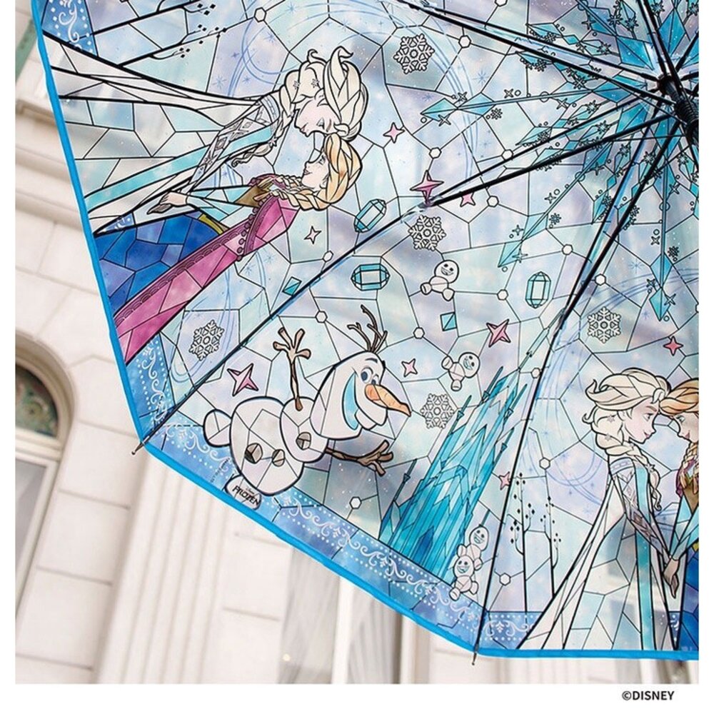 日本 迪士尼 冰雪奇緣 雨傘 兒童雨傘 透明雨傘 小孩雨傘 大傘面 長柄雨傘 長傘 玻璃彩繪 小朋友雨傘 日本進口 - 冰雪奇緣 迪士尼公主 美女與野獸 ELSA 雨傘 造型雨傘 透明雨傘 傘 迪士尼雨傘 卡通雨傘 彩色雨傘 兒童雨傘 長雨傘 大雨傘 彩繪透明傘 迪士尼 聯名 正版 日本
