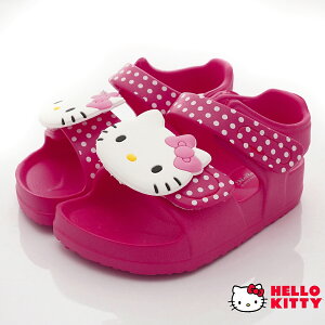 卡通-Hello Kitty2022超輕量一體成型涼鞋款-822527桃(中小童段)
