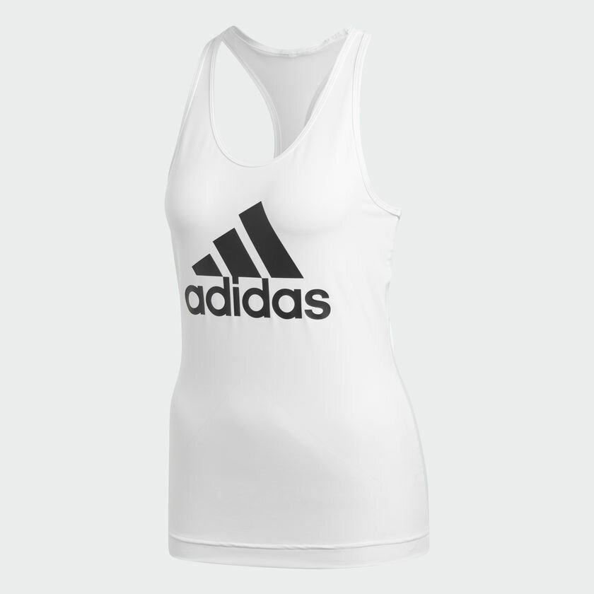 <br/><br/>  ADIDAS D2MCOMMERC TANK 女裝 上衣 背心 健身 瑜珈 吸濕 排汗 白黑【運動世界】CV3991<br/><br/>