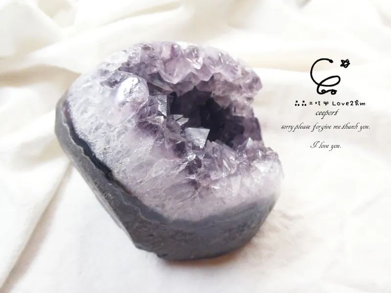 紫水晶鎮 紫水晶 水晶飾品 晶晶工坊-love2hm 34275
