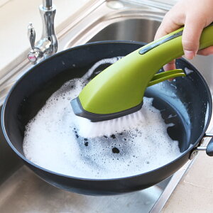 不傷手刷鍋神器自動洗碗刷碗家用廚房清潔去污工具海綿長柄不粘油