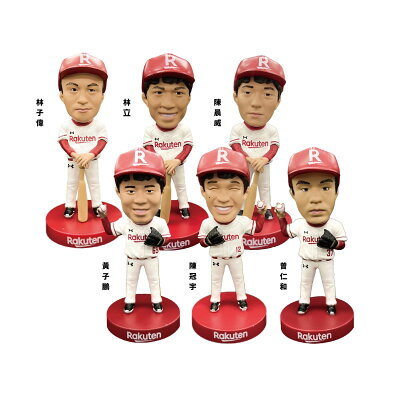 Rakuten monkeys 2023球員盲盒公仔 (單隻販售)