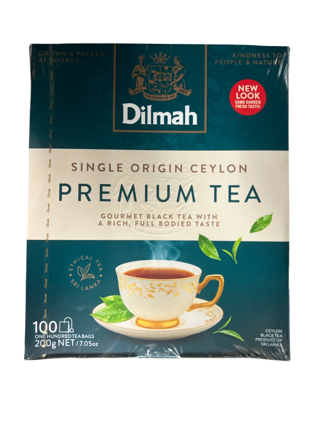 (新包裝)帝瑪 Dilmah（蒂瑪) 紅茶 錫蘭紅茶 斯裡蘭卡 第一品牌 100%錫蘭小紅茶包 2g*100入/盒