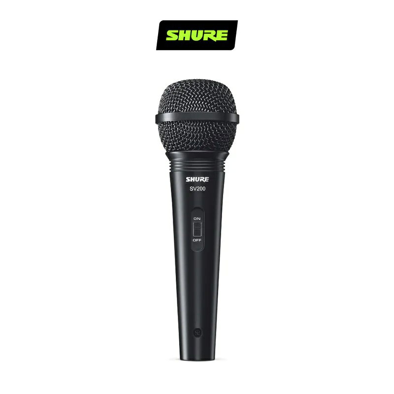 (可詢問客訂)SHURE舒爾 SV200-Q-X動圈麥克風 台灣公司貨