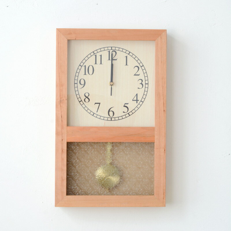 日式複古鐘表掛鐘客廳時鐘掛墻創意裝飾木擺鐘C