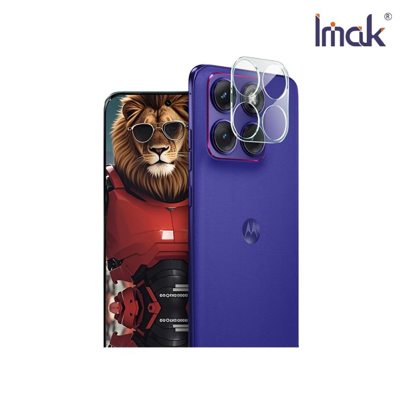 Imak 艾美克 Moto Edge 70 Fusion 鏡頭玻璃貼(一體式) 奈米吸附 鏡頭貼 鏡頭保護貼 鏡頭膜