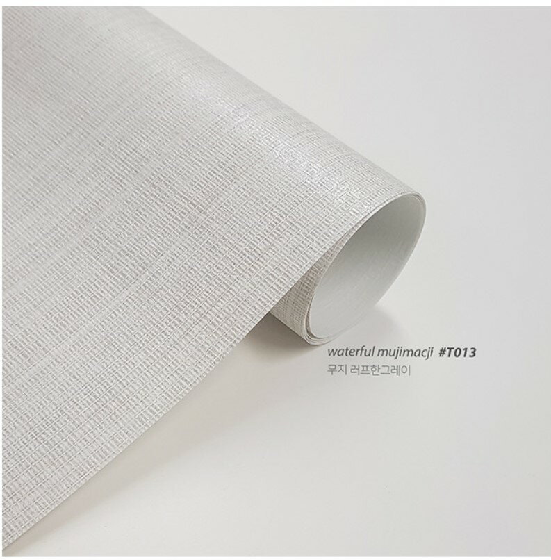韓國原裝 高擬真水貼自黏壁紙 英倫亞麻色10米 立肯隆壁紙壁貼直營店 樂天市場rakuten
