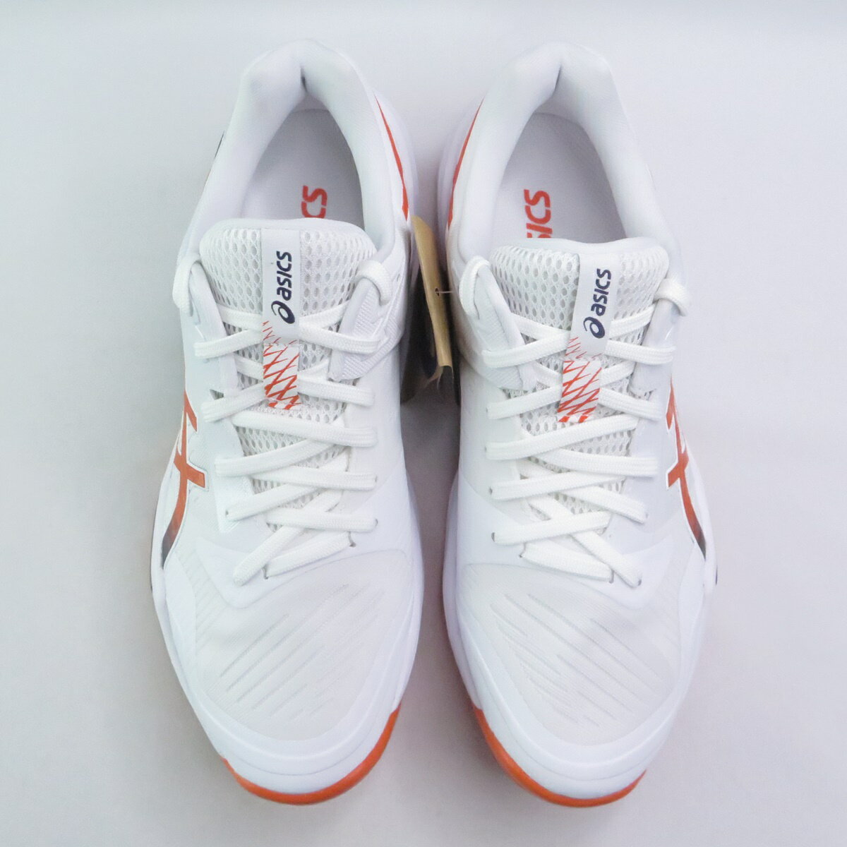 ASICS 1051A080103 SKY ELITE FF 3 男 排羽球鞋 排球少年配色 白x橙藍 4