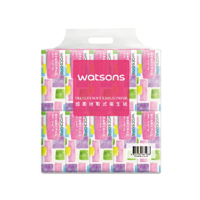 屈臣氏抽取式衛生紙110抽10包入 1