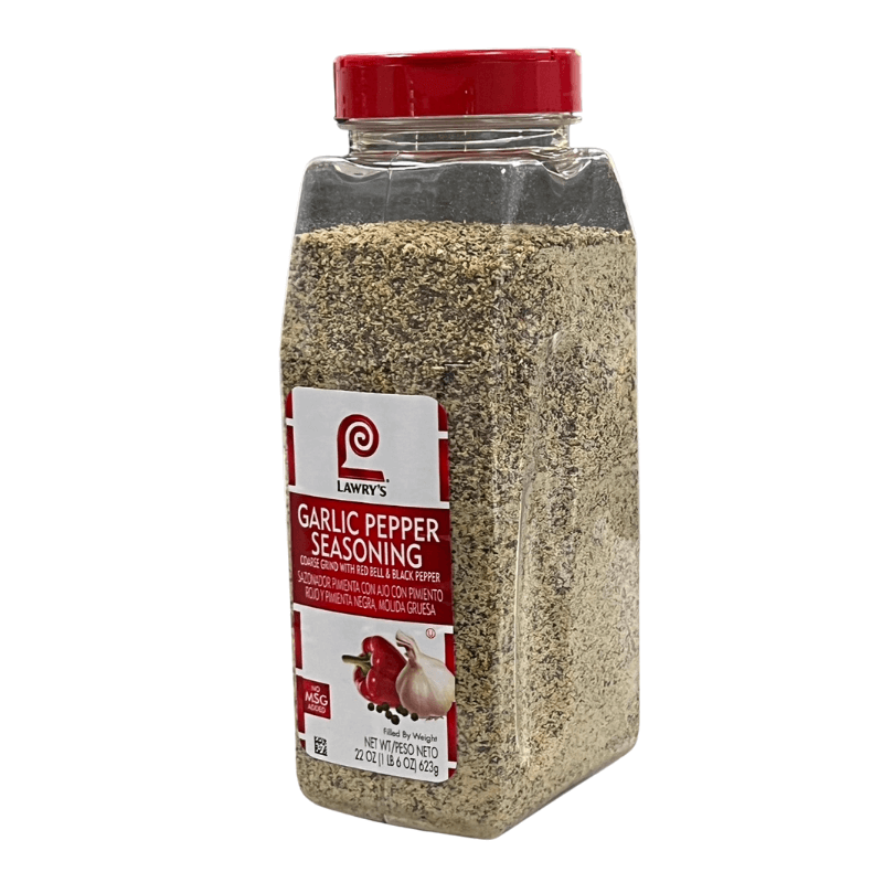 《AJ歐美食鋪》MC味好美 勞倫斯香蒜胡椒調味粉 Garlic pepper seasoning 623公克 醃肉 燒烤 海鮮 烤肉 調味