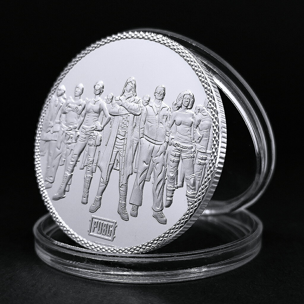 英文版】絕地大逃生PUBG吃雞銀幣大吉大利吃雞游戲硬幣紀念章| 協貿國際日用品生活3館| 樂天市場Rakuten