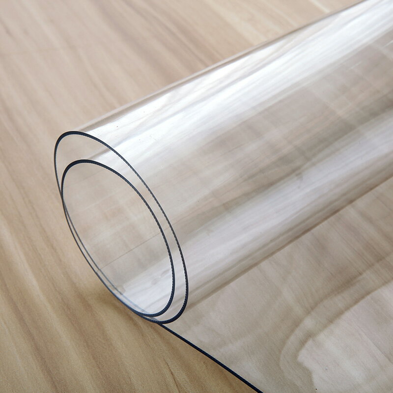 PVC桌面保護膠墊軟墊子透明軟玻璃桌布塑料防水防油污水晶板定制