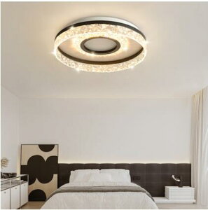 卧室灯2024年新款全光谱吸顶灯led圆形现代简约设计师款房间灯具 交換禮物