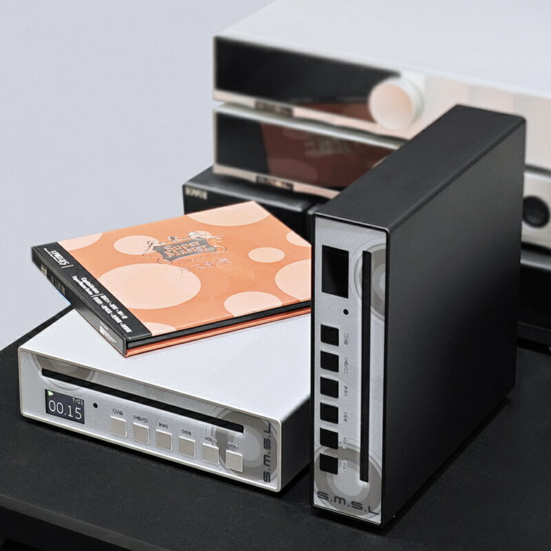 {可打統編 保固一年}SMSL雙木三林PL100高清無損hifi碟CD播放機CS解碼音頻耳放一體機 3