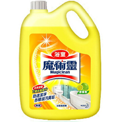 魔術靈浴室清潔量販瓶裝-檸檬香3800ml【愛買】