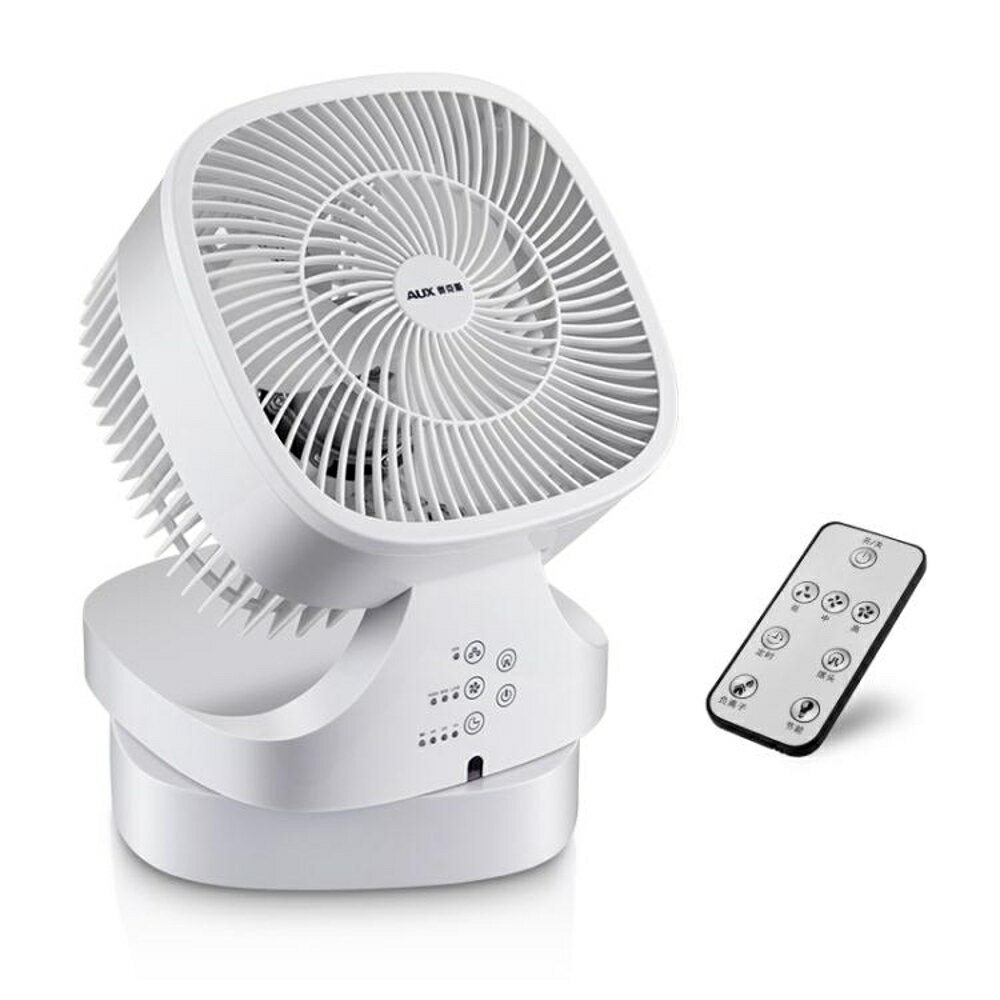 電風扇循環扇渦輪空氣對流家用風扇臺式遙控靜音學生檯扇DF 清涼一夏鉅惠