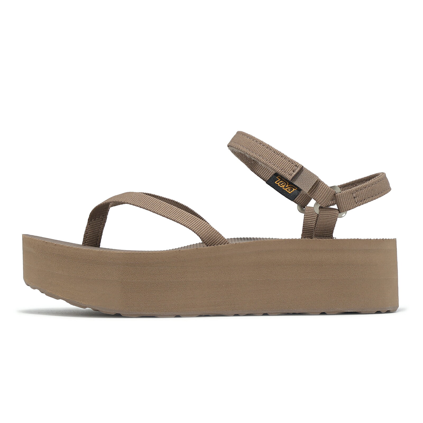 Teva 夾腳涼鞋 W Flatform Sandal Slim 女鞋 厚底 增高 馴鹿咖 細帶 再生織帶 1164630CRBO