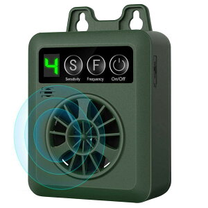 新款超聲波止吠器驅趕器訓狗器防噪音擾民止吠器數碼顯示充電款