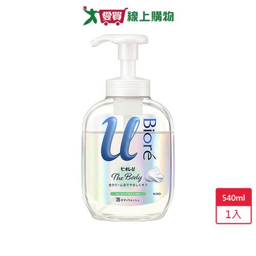 蜜妮Biore高彈潤沐浴慕絲自然草本香540ml【愛買】