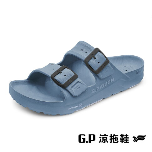 G.P(男)AQUOS綠藻舒適機能水行鞋 拖鞋 男鞋-藏青色 0
