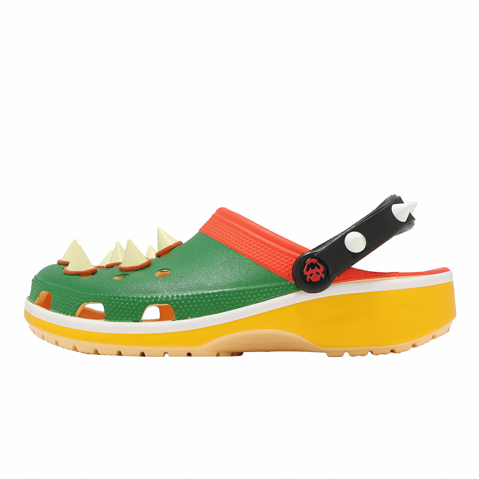 Crocs 洞洞鞋 洞洞鞋 Bowser Iam 男女鞋 超級瑪利歐聯名 庫巴 經典克駱格 卡駱馳 21213590H