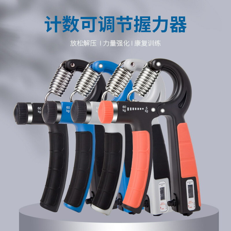 廠家握力器男專業練手力小臂手指計數器康復訓練手勁可調節腕力器【尚宜家居】