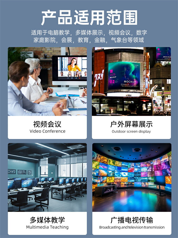 全網最低價~優越者hdmi網線延長器轉RJ45網絡網口收發器60米120米4K高清傳輸器音視頻信號傳輸放大轉換器一發多收轉接器 4