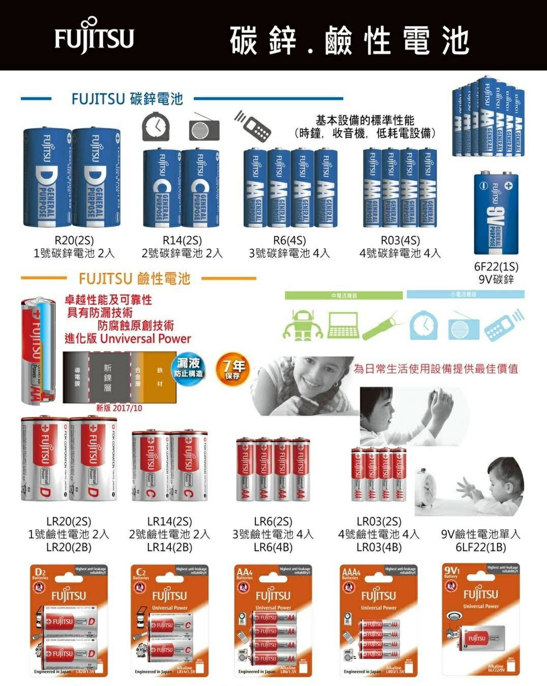 日本FUJITSU 富士通1號碳鋅電池乾電池(2入)【APP滿額下單10%點數(單一帳號最高5000點)】1/31止| 聯盟文具直營店|  樂天市場Rakuten