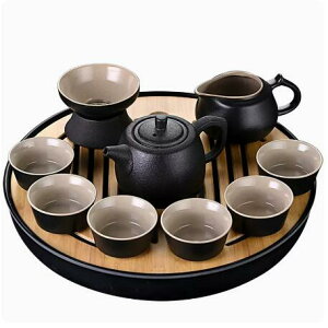 茶具套裝家用小型茶台整套功夫茶具簡易中式小套儲水幹泡茶盤