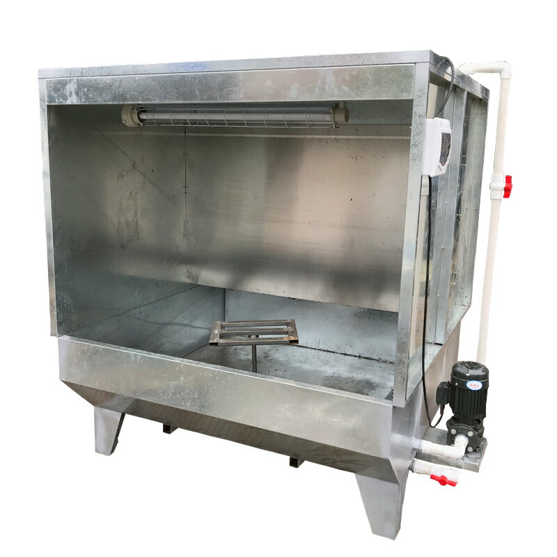 【可開發票】定制
            環保型水簾柜噴漆臺小型凈化噴漆箱烤漆房噴漆柜環保水簾機除塵柜 4