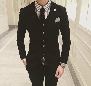 FINDSENSE品牌 韓國男 舒適修身西裝 小西裝 西裝外套 單件外套