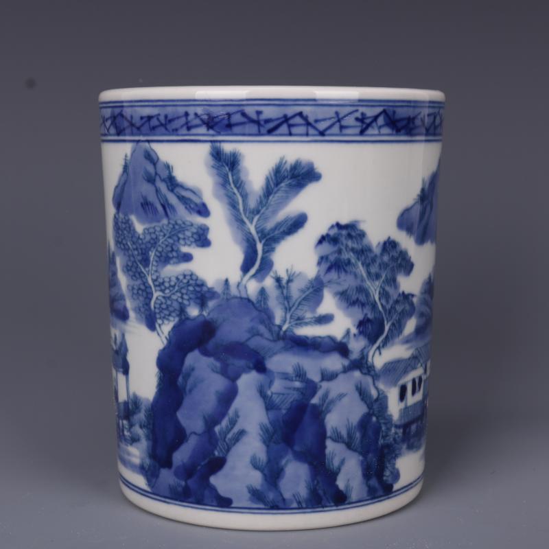 中国清時代粉彩文具 中国 大清乾隆年製 青磁釉 粉彩 鳥桃文 天球瓶 飾壷 V 5939C 中国 大清