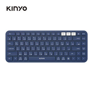 KINYO 藍牙無線雙模鍵盤GKB-360【愛買】