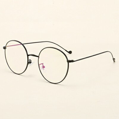 眼鏡框圓框眼鏡鏡架-學院風復古細邊流行男女平光眼鏡6色73oe37【獨家進口】【米蘭精品】