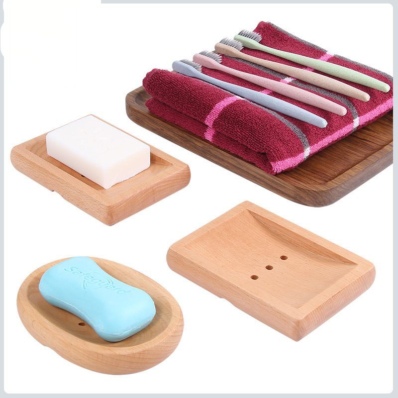 原木創意木質肥皂托盤香皂盒手工皂架實木衛生間廁所瀝水肥皂架
