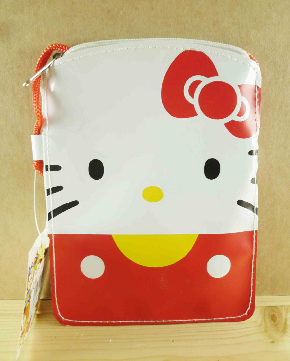 【震撼精品百貨】Hello Kitty 凱蒂貓-造型零錢包-紅色 震撼日式精品百貨