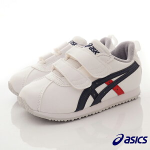 ASICS日本亞瑟士機能童鞋-經典復古機能童鞋1144A225-101白(中小童段)