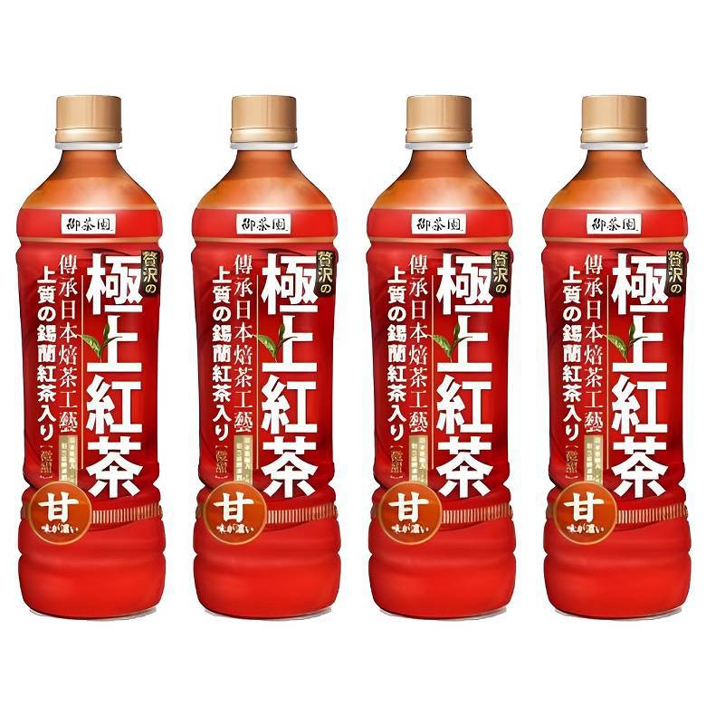 御茶園 特上紅茶(550mlx4瓶/組) [大買家]