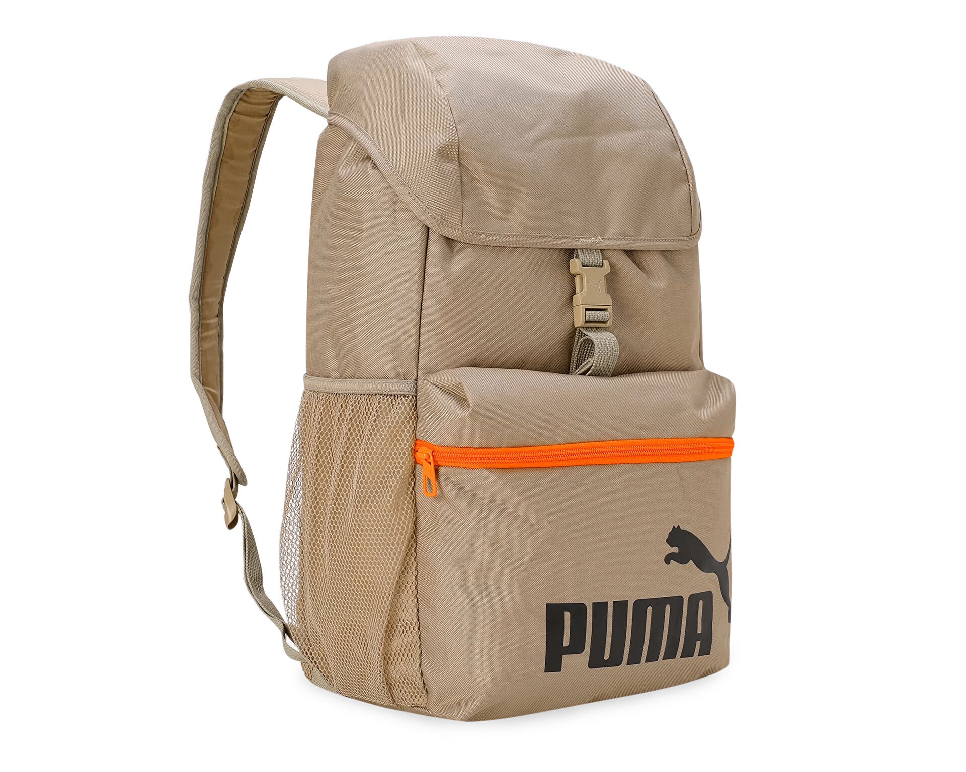 【滿千折百】PUMA 後背包 PHASE TOPLOADER 卡其 登山包 大容量 中性 09080136