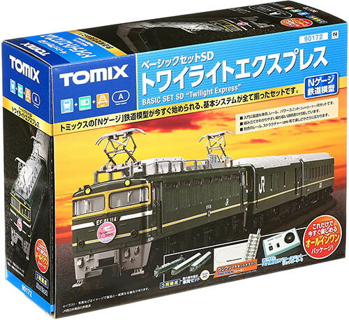 TOMIX【日本代購】N軌距 基礎套装SD トワイライトエクスプレス90172鐵道模型