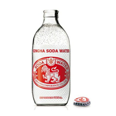 速出免運 勝獅蘇打汽水 325ml x 24瓶 免運費 氣泡水 泰國進口 (HS嚴選) 0