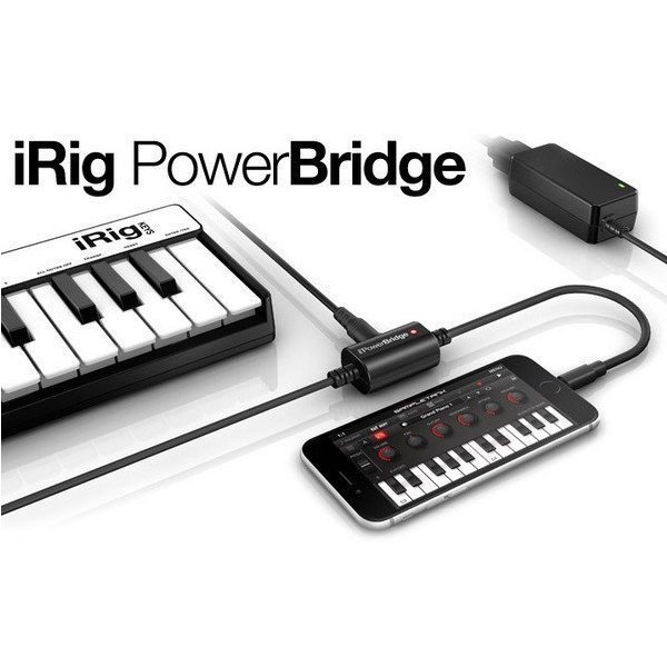 免運公司貨 IK iRig PowerBridge - iOS 錄音設備行動充電裝置/行動電源【唐尼樂器】