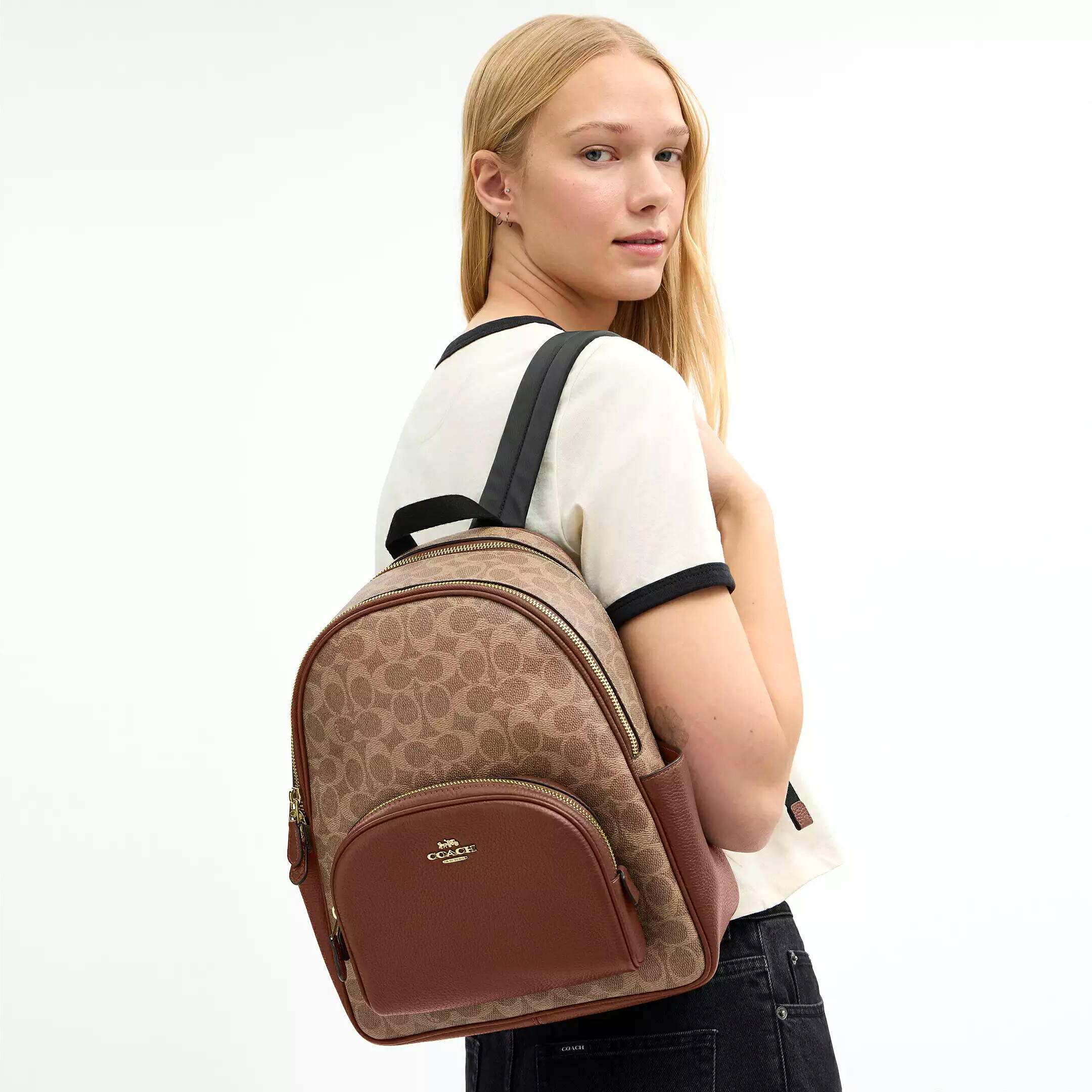 COACH COURT 經典LOGO後背包 雙肩包 CZ176 新款 (限量現貨)【 菲尼斯 國際精品 ★初秋極享】 女神手袋 4