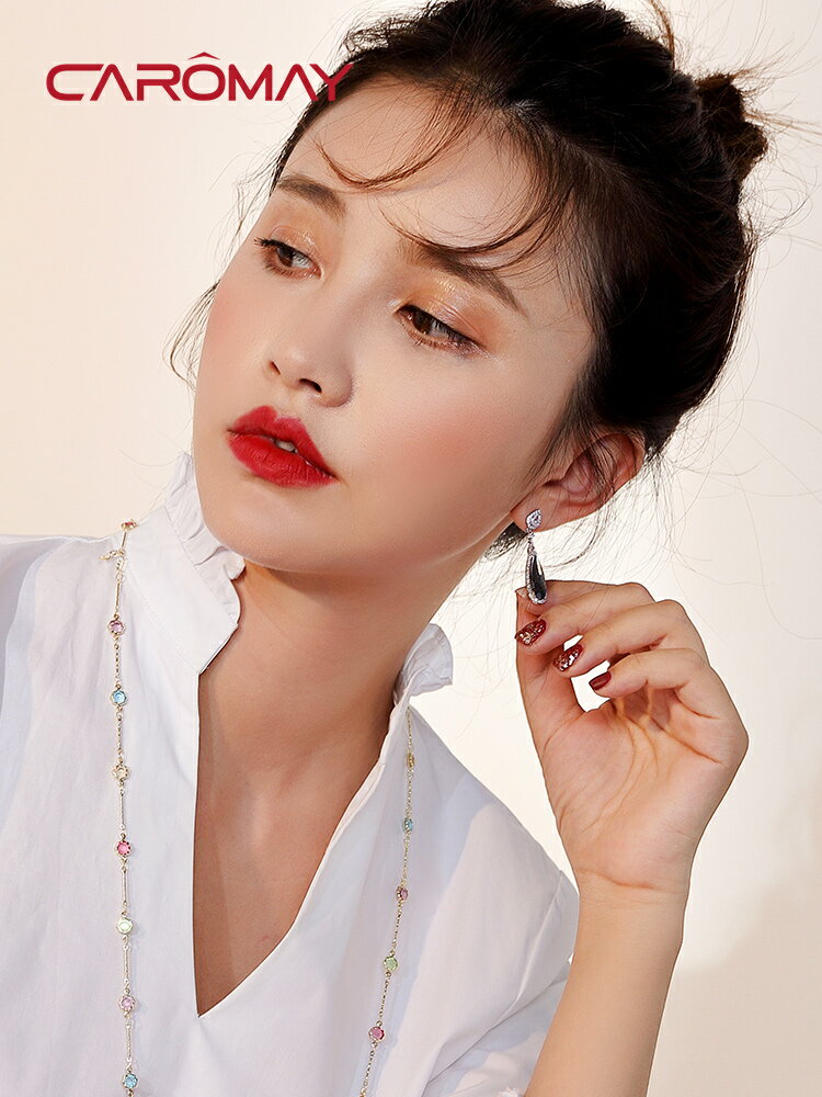 復古晚宴流蘇耳環女925銀針氣質韓國網紅長款小耳墜簡約chic耳飾