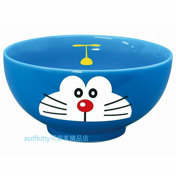 asdfkitty可愛家☆日本金正陶器 哆啦A夢陶瓷碗/飯碗/湯碗/點心碗-009609-可微波-香港正版商品