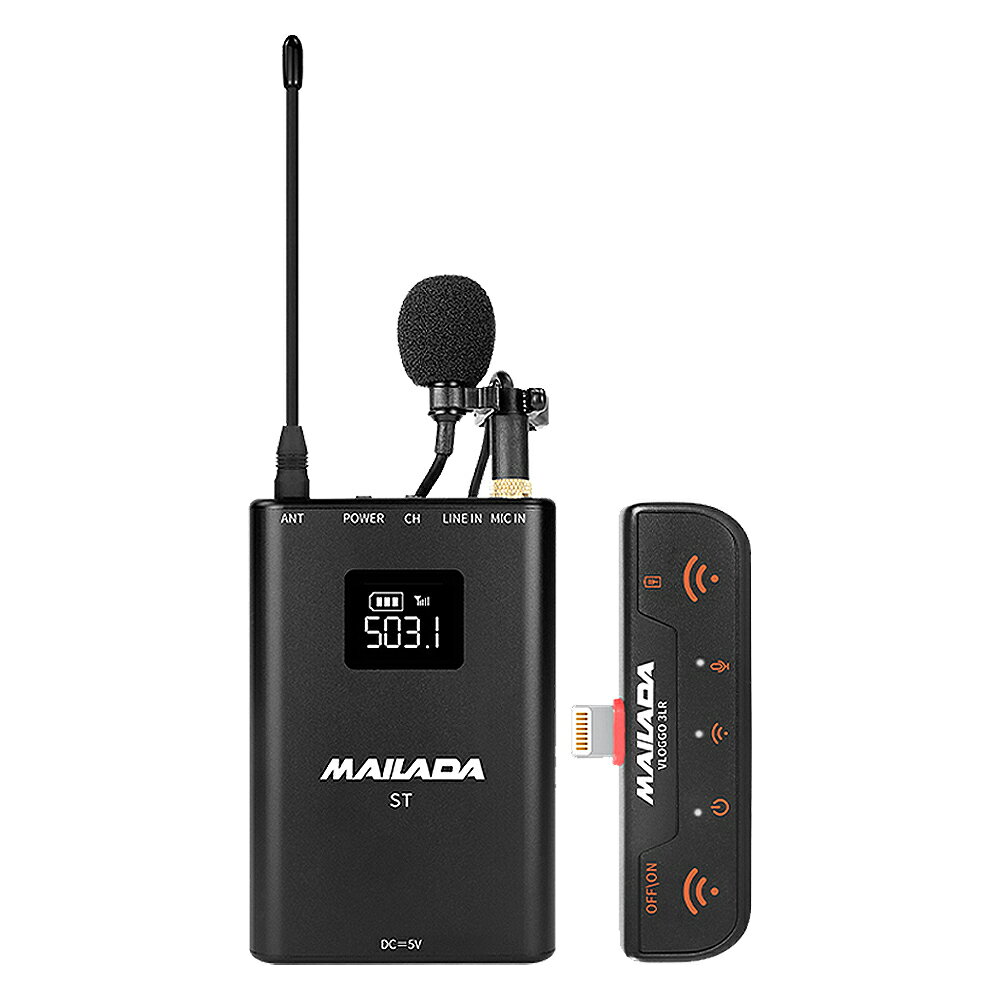 MAILADA S3L (一對一)無線錄音麥克風【APP下單跨店最高22%點數回饋!】