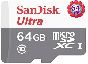 SanDisk 64GB 64G microSDXC【Ultra 100MB/s 灰】 microSD micro SD SDXC UHS UHS-I Class 10 C10 SDSQUNR-064G 記憶卡 手機記憶卡【序號MOM100 現折$100】