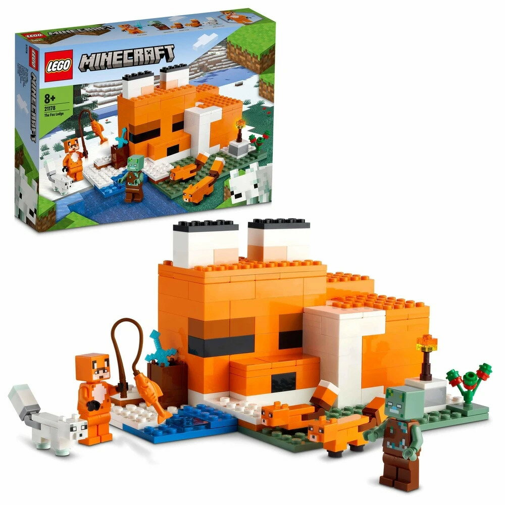 樂高LEGO 21178 Minecraft系列 The Fox Lodge