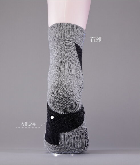 【脊米 穿就正】AI 3D 智能襪 運動襪exercis( 薄 ) 一般型運動襪拉 提足弓 黃金足型 扁平足 4